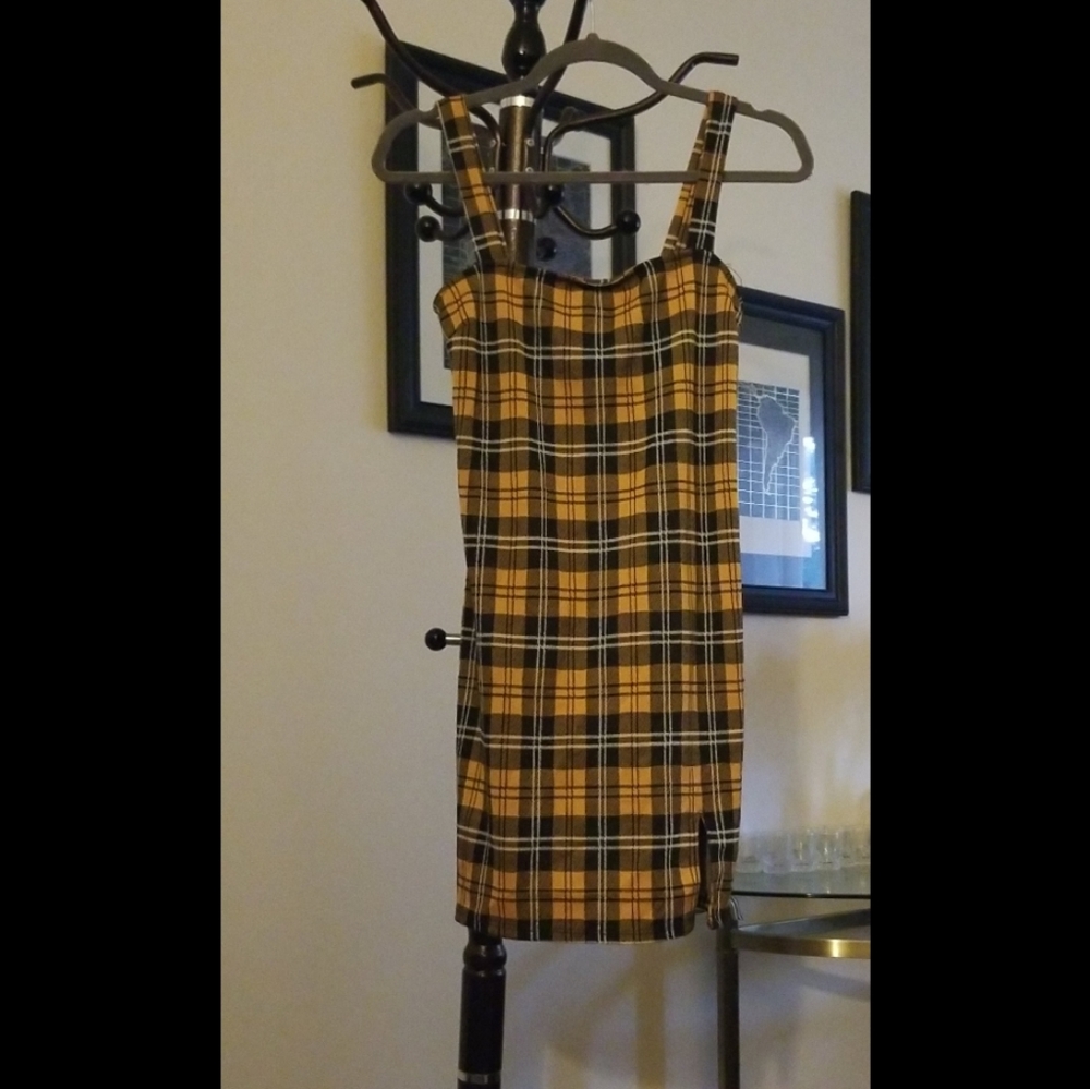 Forever21 plaid dress